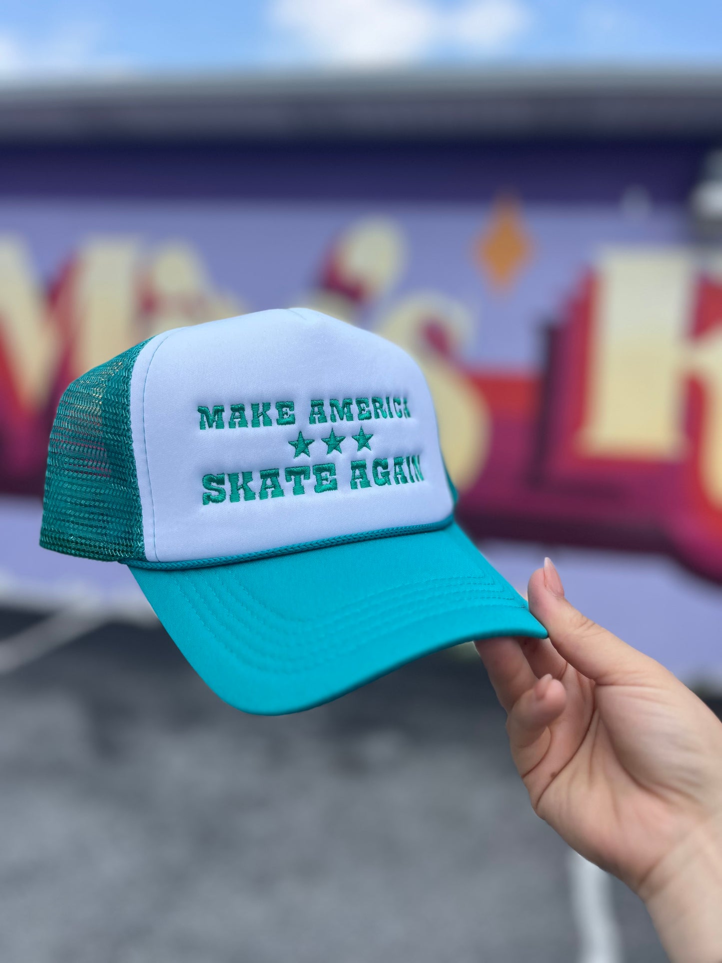 MAKE AMERICA SKATE AGAIN TRUCKER | MULTIPLE COLORS AVAILABLE