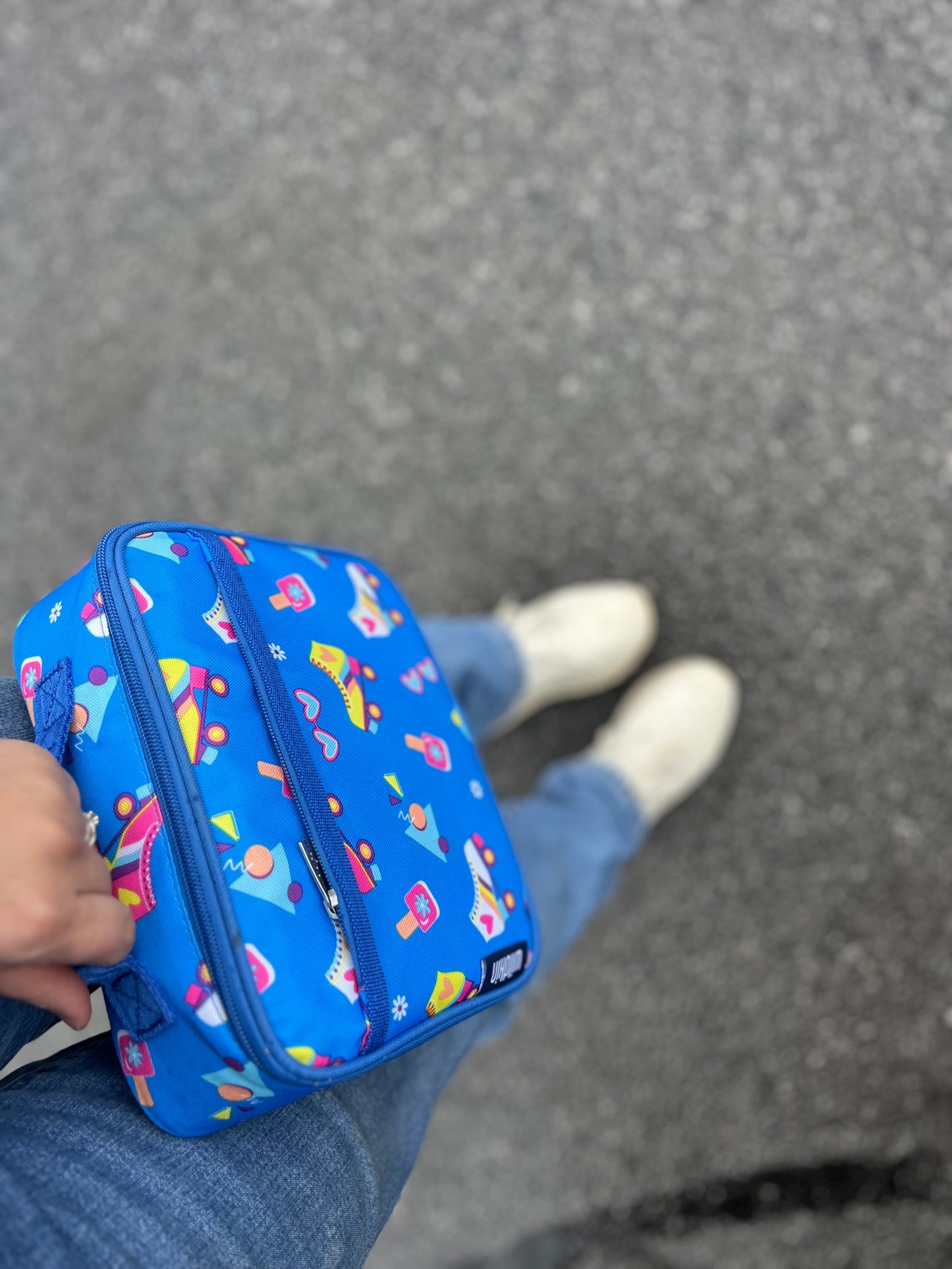 LUNCHBOX Blue Roller Skates (matching backpack sold separately)