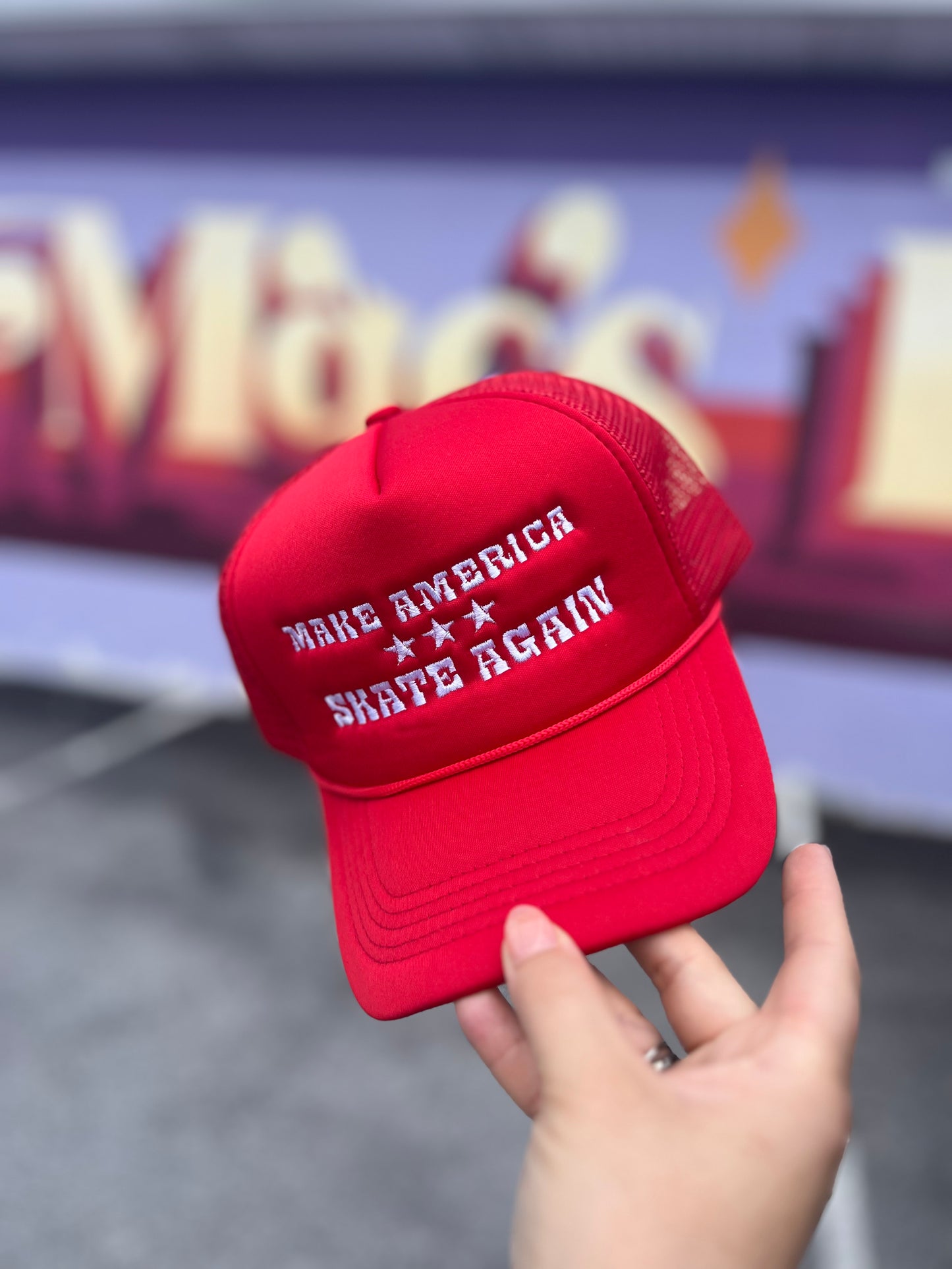 MAKE AMERICA SKATE AGAIN TRUCKER | MULTIPLE COLORS AVAILABLE