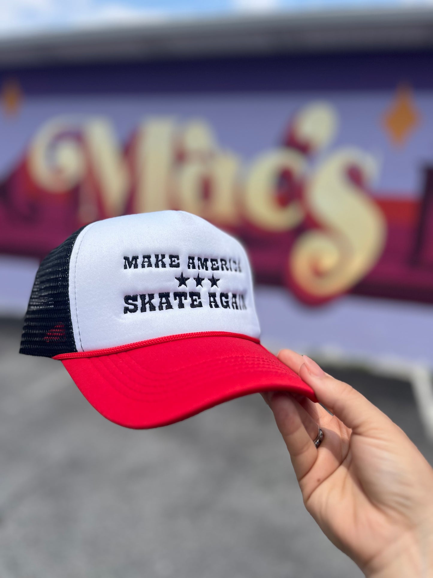 MAKE AMERICA SKATE AGAIN TRUCKER | MULTIPLE COLORS AVAILABLE