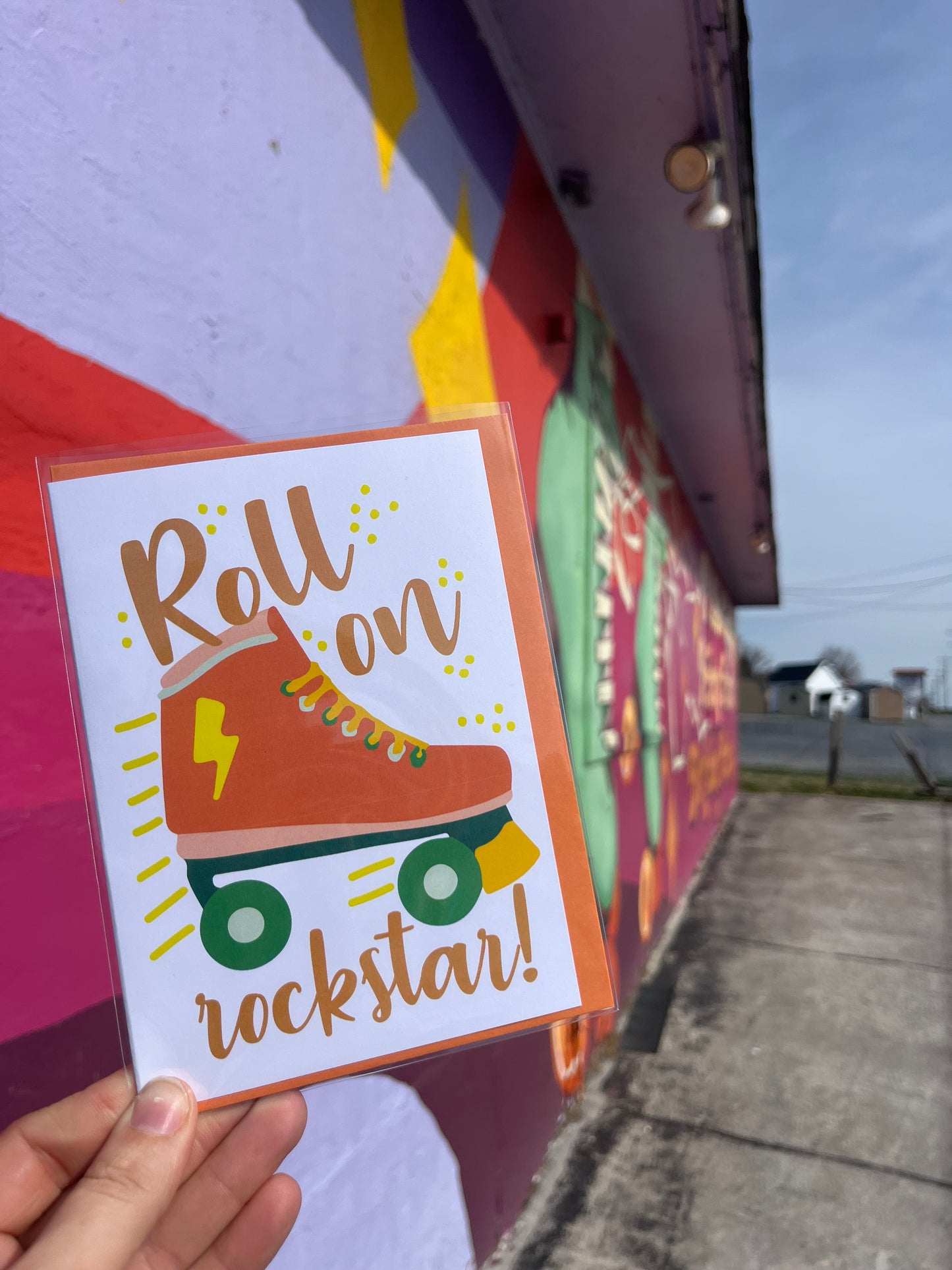 GREETING CARD- ROLL ON ROCKSTAR