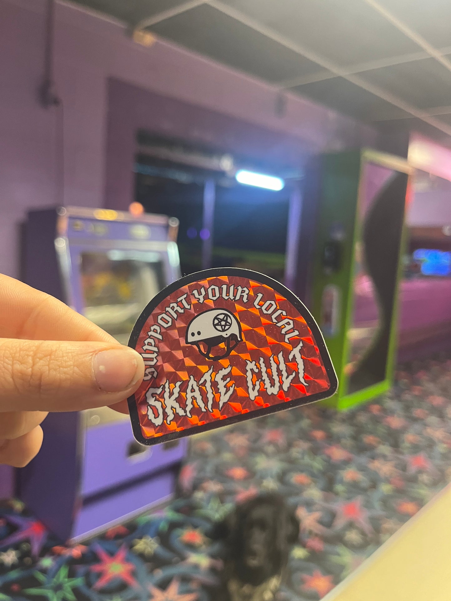 Support Local Skate Cult Sticker
