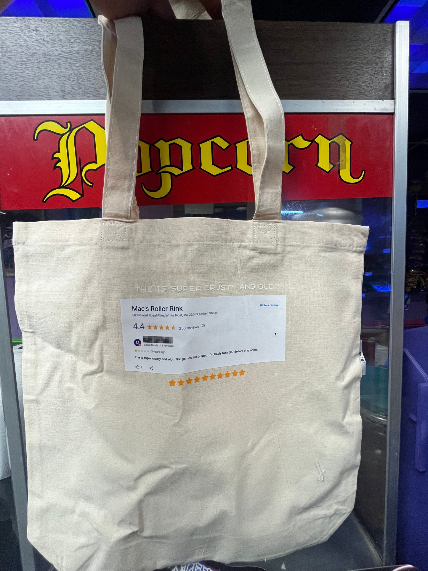 Macs 100% Cotton Reusable Tote