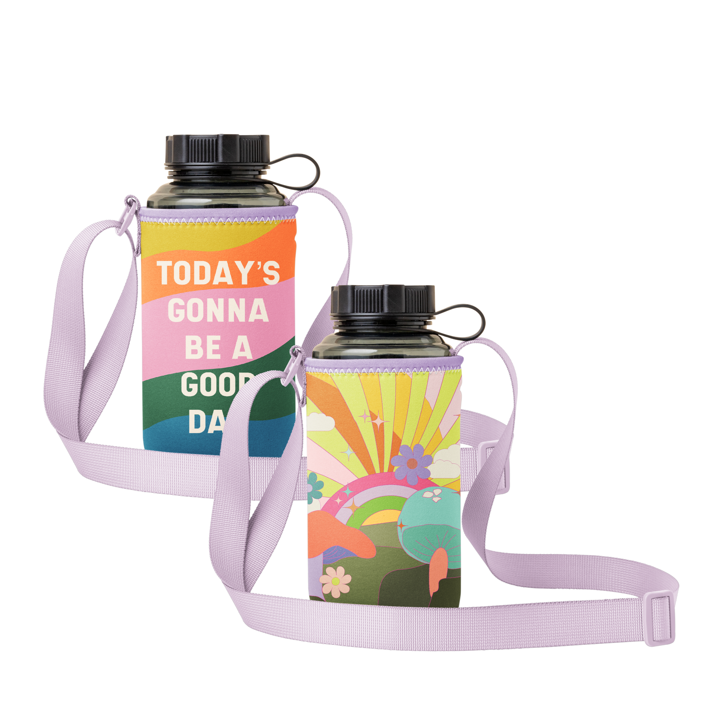 WATER BOTTLE SLING- REVERSABLE