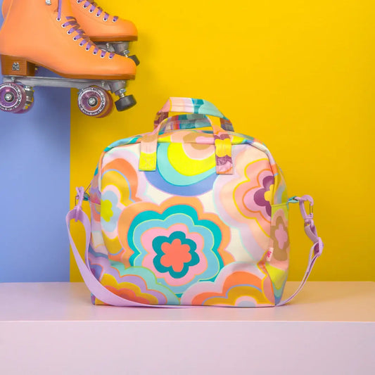 RETRO Leather Skate Bag