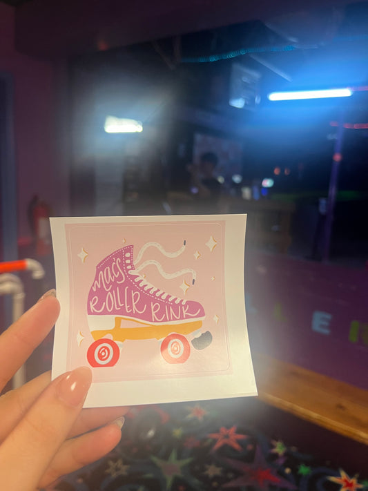Add-On Macs Roller Rink Sticker