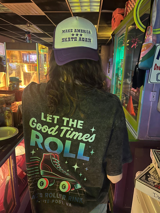 Let The Good Times ROLL T-Shirt |💟🛼💛