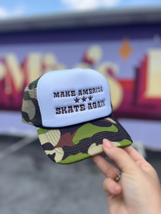 MAKE AMERICA SKATE AGAIN TRUCKER | MULTIPLE COLORS AVAILABLE